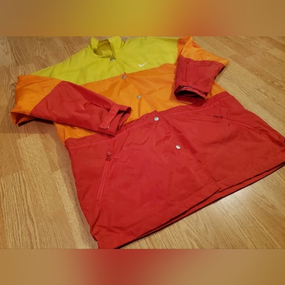 Vintage Nike Windbreaker Sean Wotherspoon Jacket Color Block Size Large - Picture 2 of 12